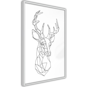 Poster Minimalist Deer