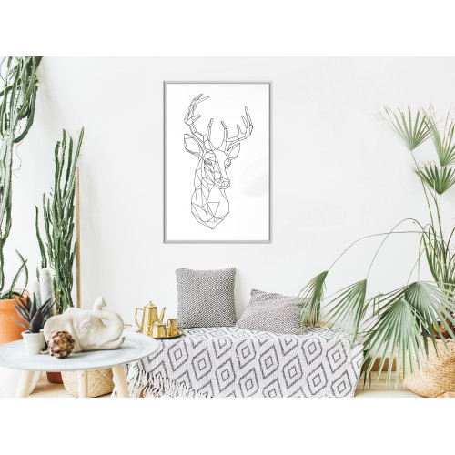 Poster Minimalist Deer