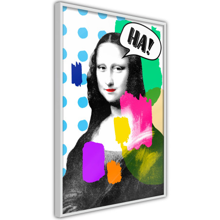 Poster Mona Lisa's Laughter-01