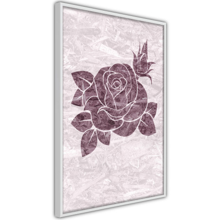 Poster Monochromatic Rose-01