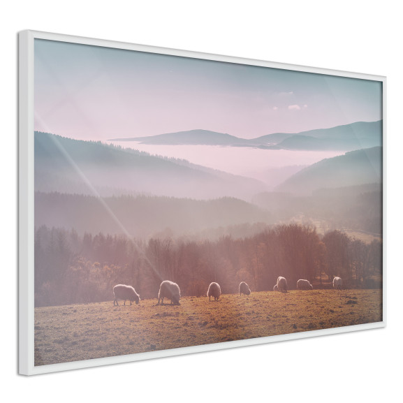 Poster Mountain Pasture