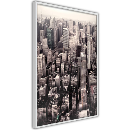 Poster New York from a Bird's Eye View