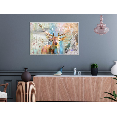 Poster Pastel Deer-01