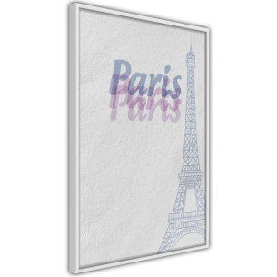 Poster Pastel Paris