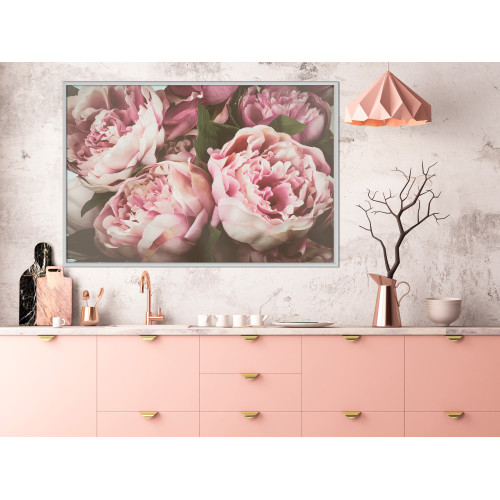 Poster Pastel Peonies