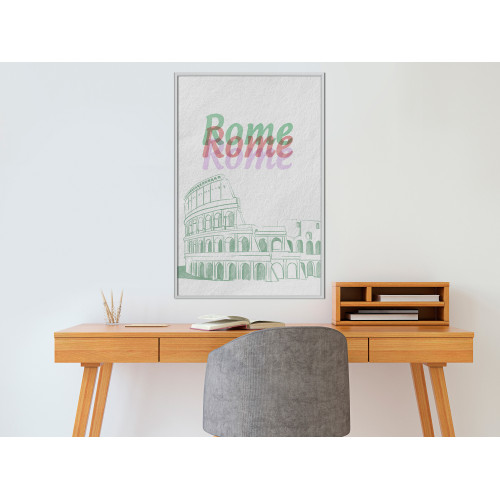 Poster Pastel Rome