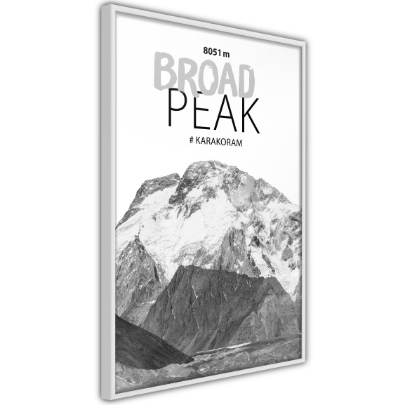 Poster Peaks of the World: Broad Peak