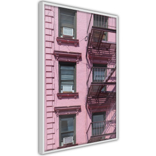 Poster Pink Facade