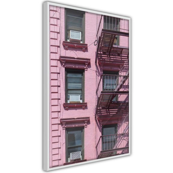 Poster Pink Facade