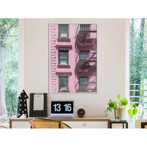 Poster Pink Facade