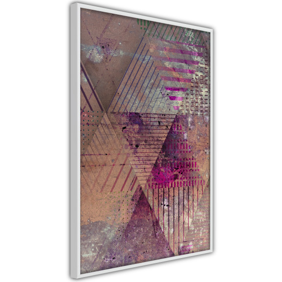 Poster Pink Patchwork II