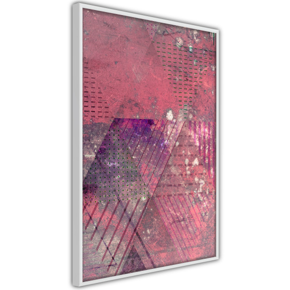 Poster Pink Patchwork III