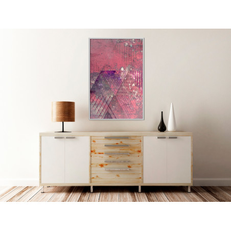 Poster Pink Patchwork III-01