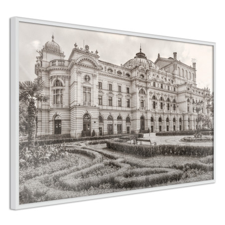 Poster Postcard from Cracow: Slowacki Theater-01