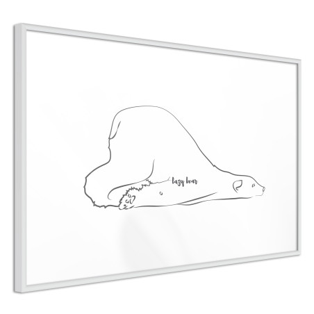 Poster Resting Polar Bear-01