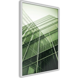 Poster Steel and Glass (Green)