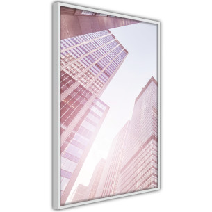 Poster Steel and Glass (Pink)