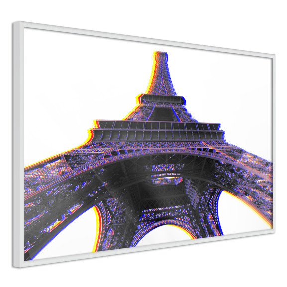 Poster Symbol of Paris (Purple)