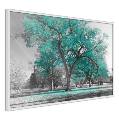 Poster Teal Tree-01