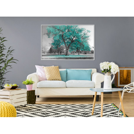 Poster Teal Tree-01