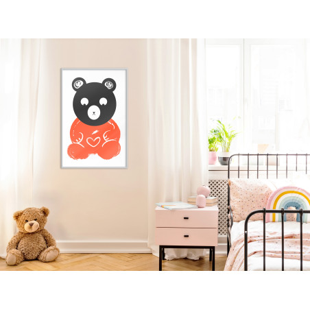 Poster Teddy Bear in Love-01