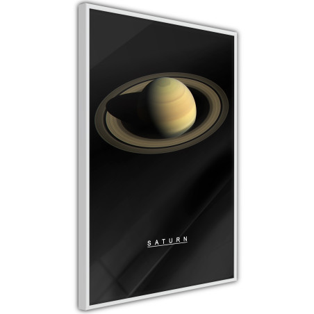 Poster The Solar System: Saturn-01