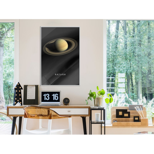 Poster The Solar System: Saturn