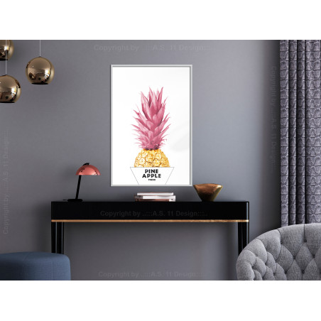 Poster Trendy Pineapple-01