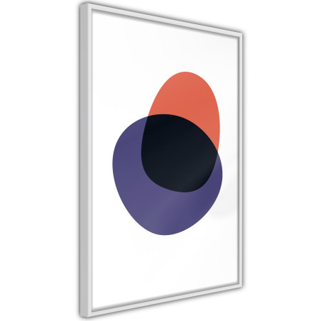 Poster White, Orange, Violet and Black-01