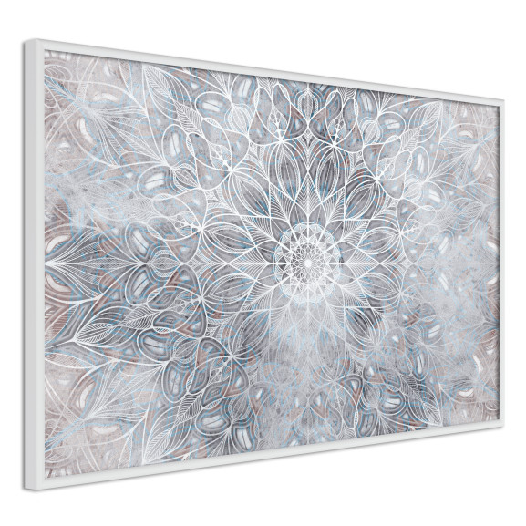 Poster Winter Mandala