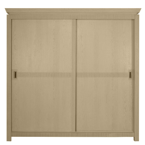 Dulap Casablanca, 2Usi, Crem Dune, 205 x 63 x 205 Cm-01