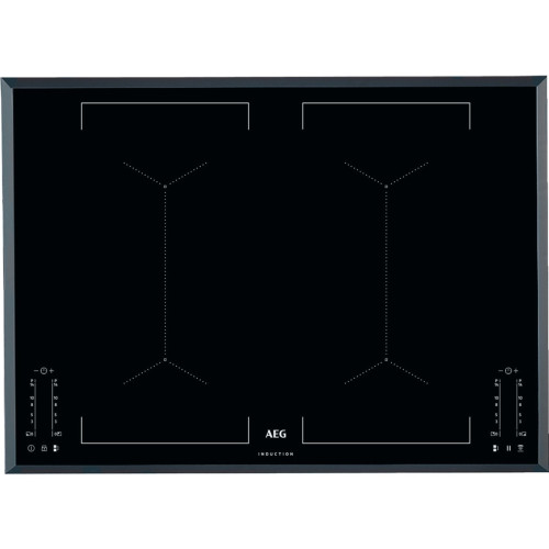 Plita Inductie AEG AEG IKE74451FB, Booster (4 zone), Negru, 71 Cm