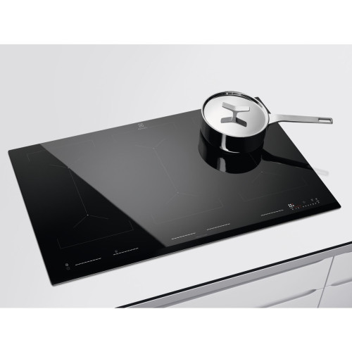 Plita Inductie Electrolux EIV9467, Booster 6 Zone, Negru, 91 Cm