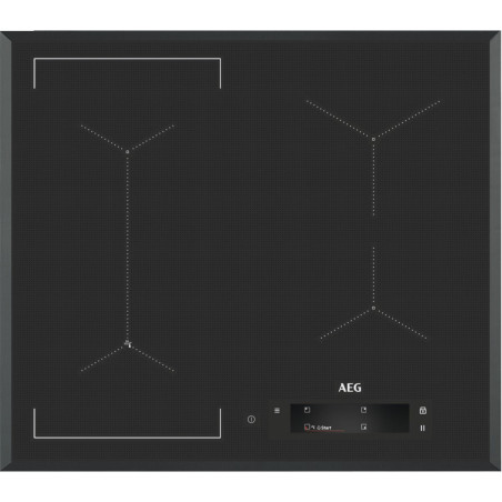 Plita Inductie AEG IAE64843FB, Booster, 4 Zone, Negru, 60 Cm-01