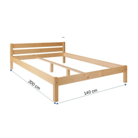 Cadru pat Rita 3/1, 140 x 200 cm-01