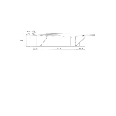 Raft Multifunctional Alb & Gri, 120 x 35 (23,6) x 27,2 (60)-01