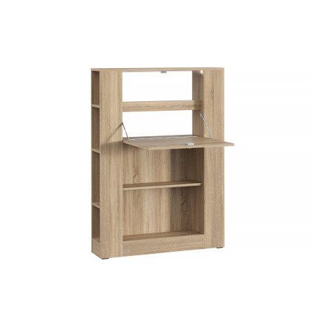 Etajera Multifunctional Sonoma, 88,2 x 120,8 x 18,6 (62,2) Cm-01