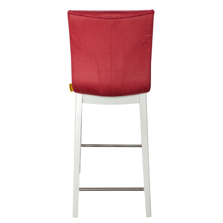 Scaun Bar Sofie, Alb&Rosu, 99 x 57 x 43 Cm-01