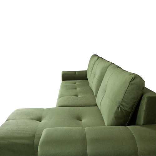 Coltar Ext Dreamer Stanga/Dreapta, Verde,290 x 162 x 100 Cm-01