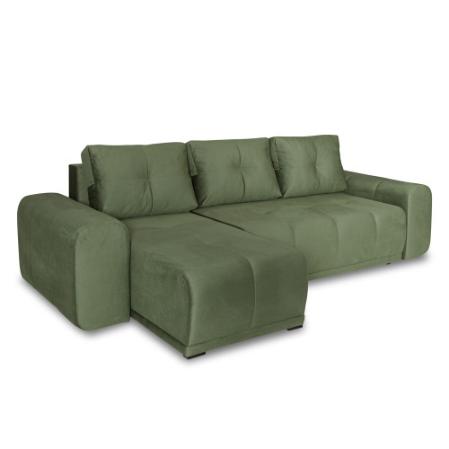 Coltar Ext Dreamer Stanga/Dreapta, Verde,290 x 162 x 100 Cm-01