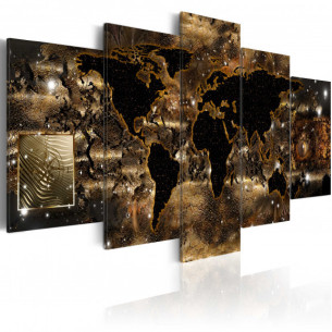 Tablou World Of Bronze, 200 Cm X 100 Cm-Resigilat