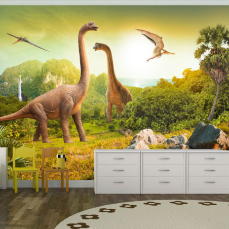 Fototapet Dinosaurs – Marime, 100Cm X 70Cm-Resigilat-01