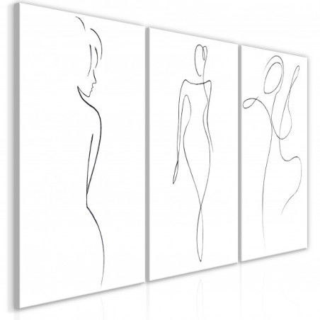 Tablou Silhouettes (Collection), 60 X 30Cm-Resigilat-01