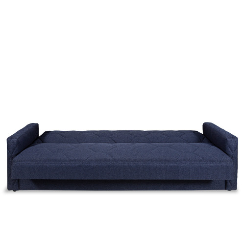 Canapea Ext. Click-Clack Mariana Matlasat, Malmo 79, Albastru, 216 x 96 x 86 Cm-01