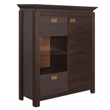 Highboard Saigon Cantori, 2Usi + 1Sertar, 140 x 118 x 45 Cm-01