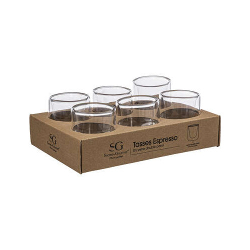 Pahar Espresso Cu Perete Dublu, 8 CL