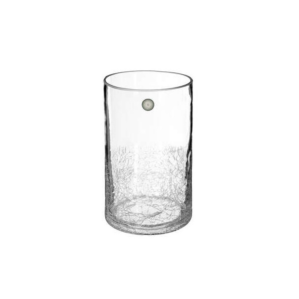 Vaza Crack Transparent H20 Cm