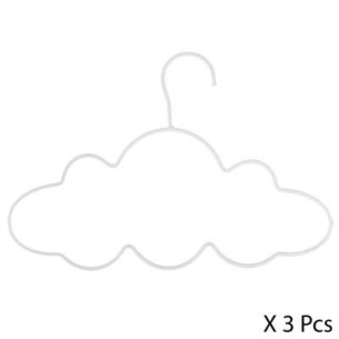 Set 3 Umerase Pentru Copii Cloud, Alb