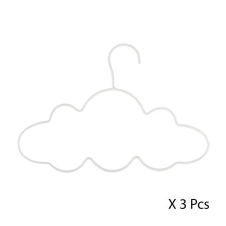 Set 3 Umerase Pentru Copii Cloud, Alb, 29,8 x 0,4 x 21 Cm-01