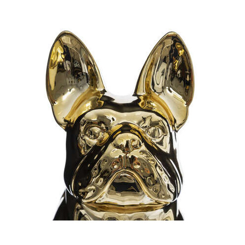 Decoratiune French Bulldog Auriu H22 Cm